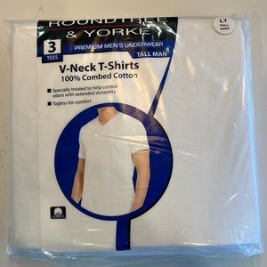 Brand New Premium White T-Shirts (Large-Tall)